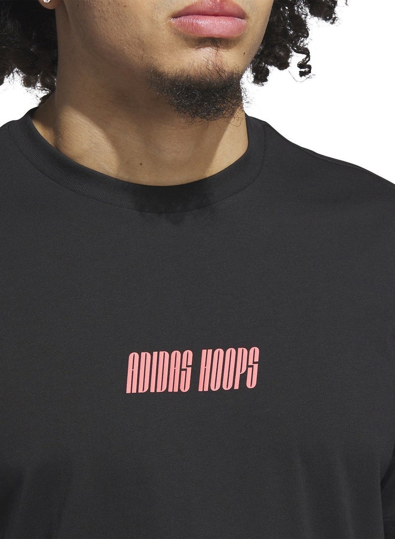 Adidas Hoops Graphic T-Shirt - Image 3